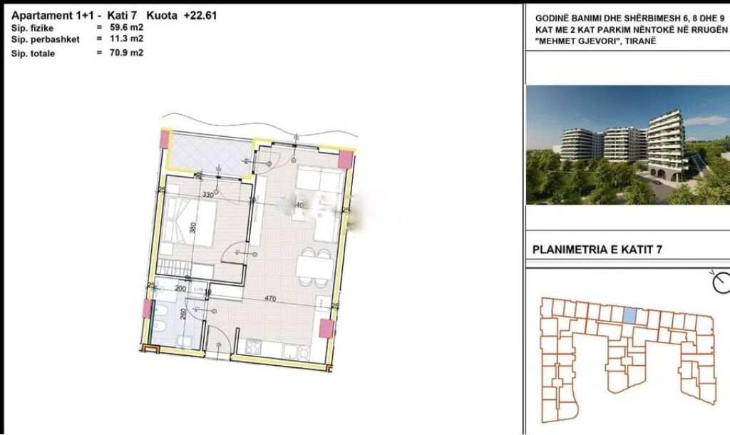 Apartment 1+1 for sale at Aluna Residence! 88,750 €