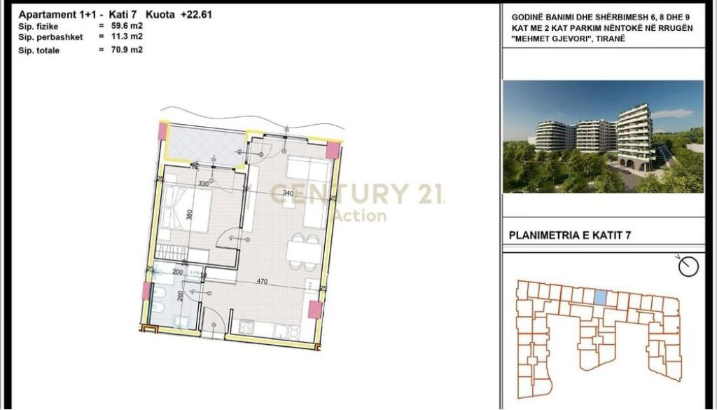 🏡 Apartment 1+1 for sale at Aluna Residence!