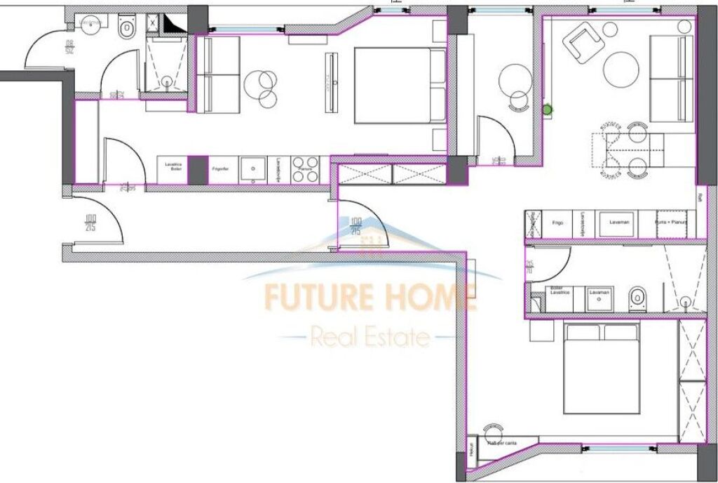 For sale, Apartment 2+1, Dry Lake, Tirana !