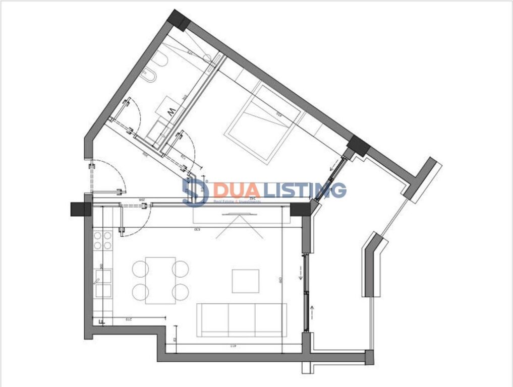 Appartamento 1+1 in vendita Sun Palase, Dhermi!