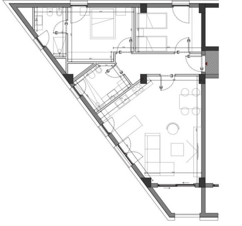 Appartamento 2+1+Parcheggio in vendita presso Sun Palase Residence a Palase.
