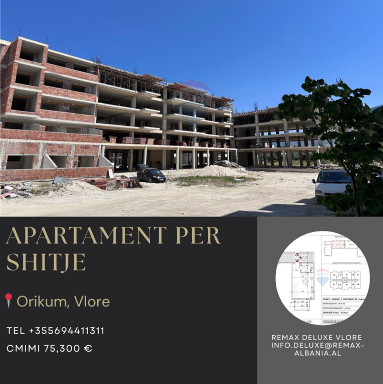 🏖️ Appartamenti in Vendita a Orikum – Opportunità di Investimento sulla Costa di Vlora