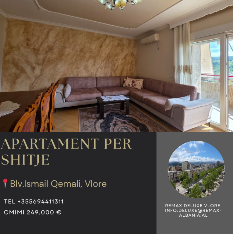 🏡 Appartamento 3+1 in vendita vicino a Conad, Vlora