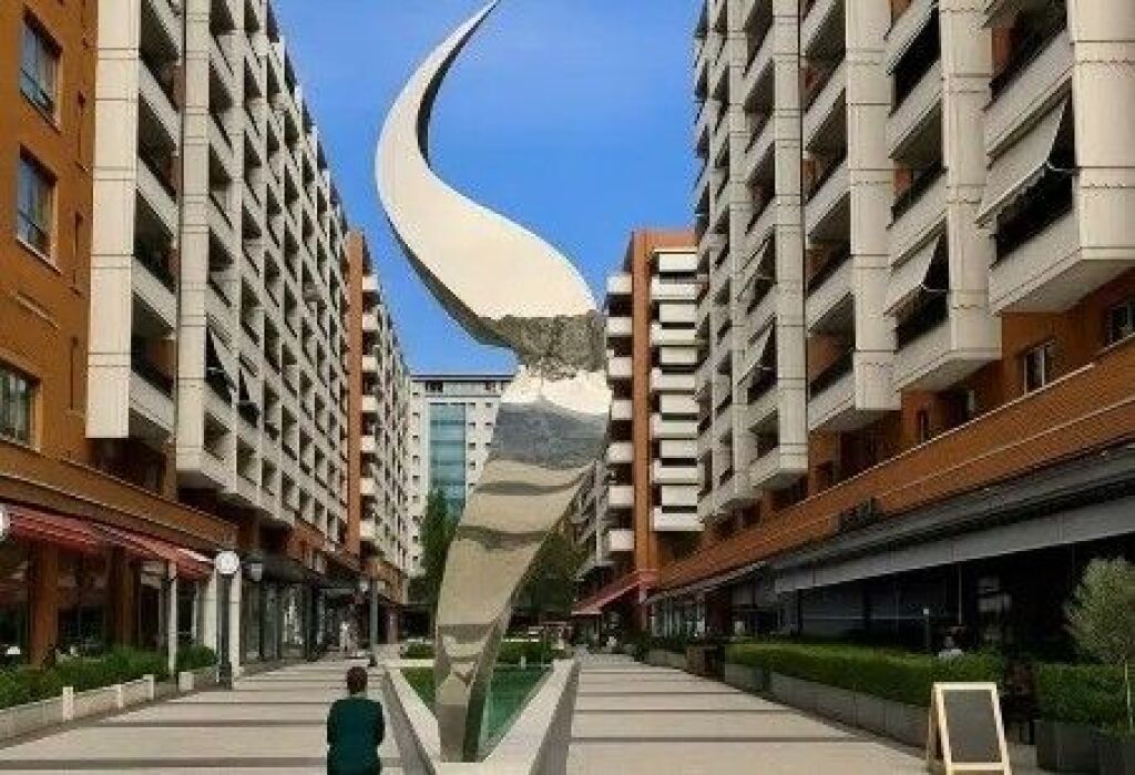 📌 Appartamento 1+1 in affitto + 🅿️ - Complesso Delijorgji, Tirana