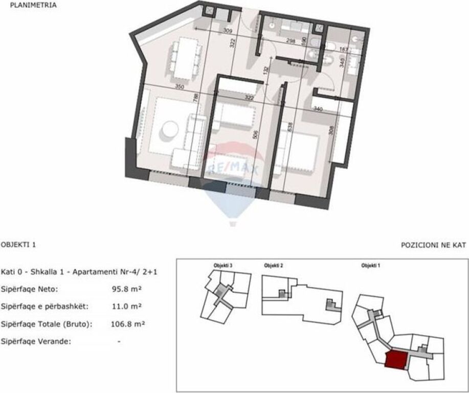 Appartamento 2+1+2 con vista mare a Dhermi!(ID: 530181090-145)