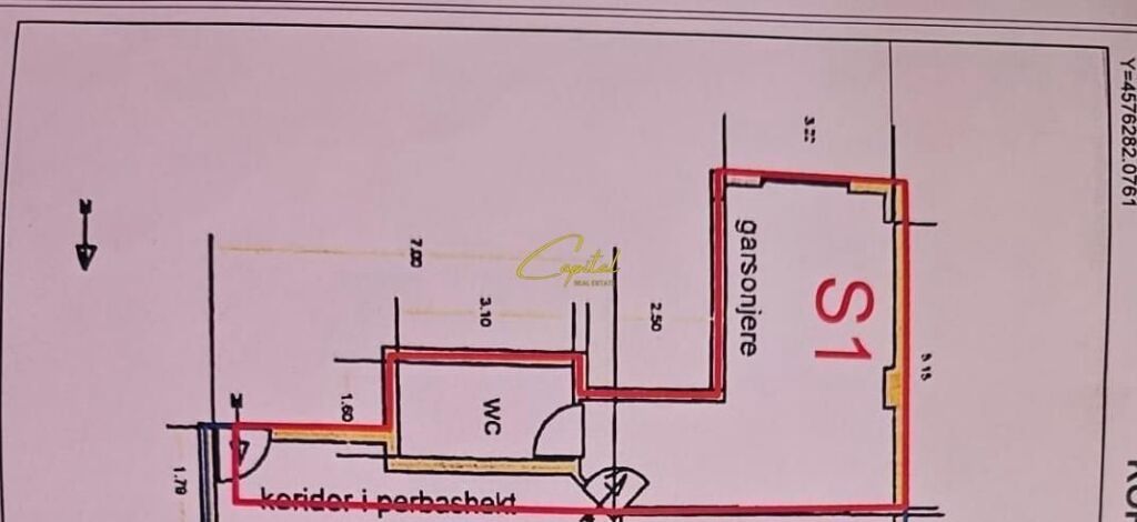 STUDIO APARTMENT 36 M2 ZOGU I ZI 94,500 EURO FOR SALE