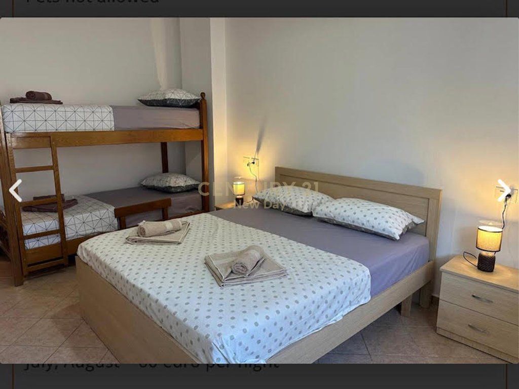 1+1 FOR RENT BEACH OF RROTA E KUQE