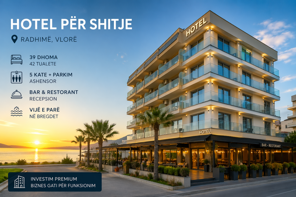 Hotel in Vendita a Radhime!