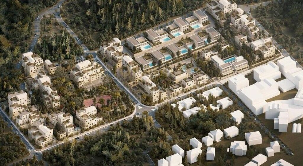 📌 Appartamento 2+1 + Veranda in Vendita - Square Village, Dhërmi