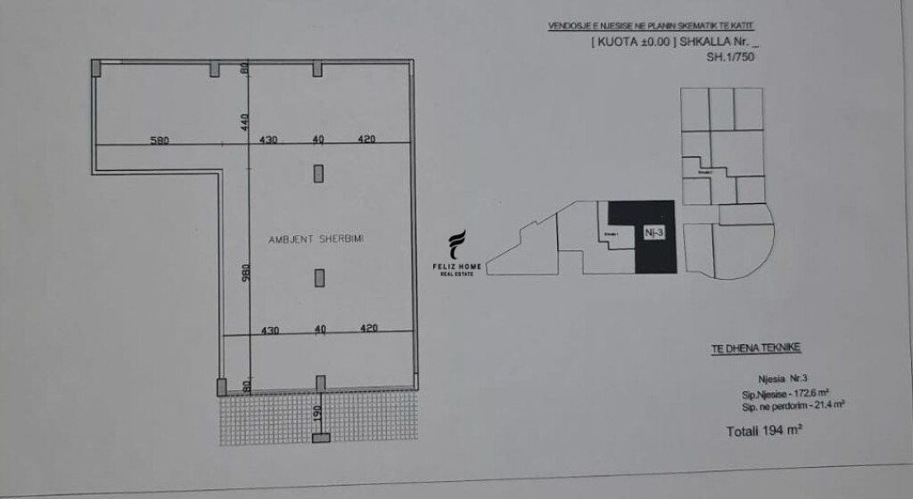 VENDESI IN VENDITA 194 M2 CASA ITALIA 65.000.000 LEKE  FH-70840