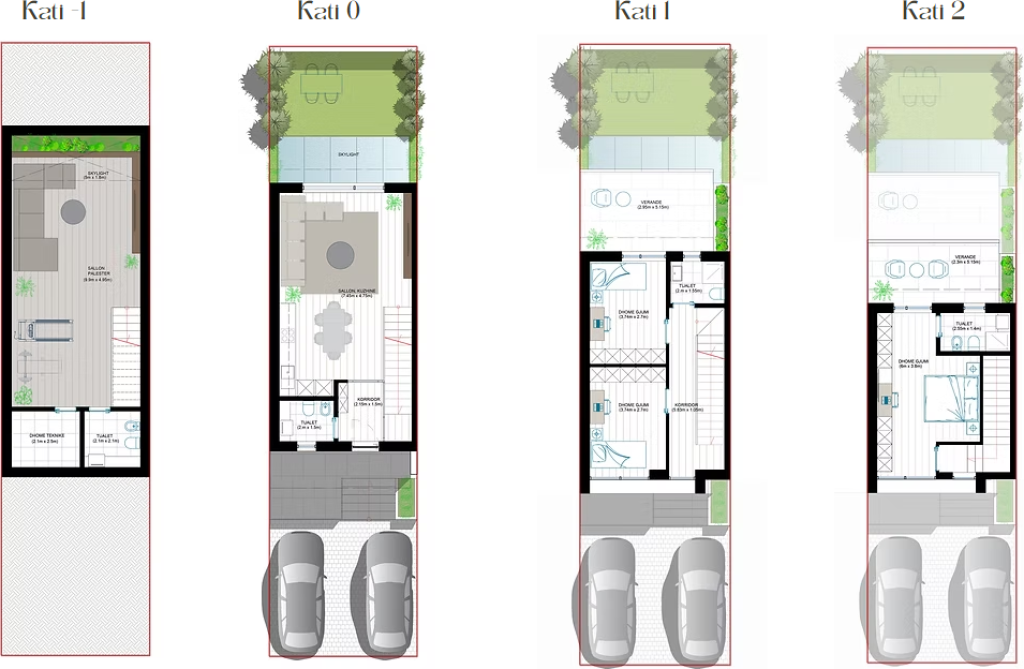 Row Villa for sale in Farke