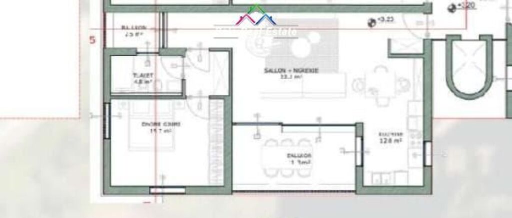 Apartment for sale 1+1 in Farke (ID B110570) Tirana