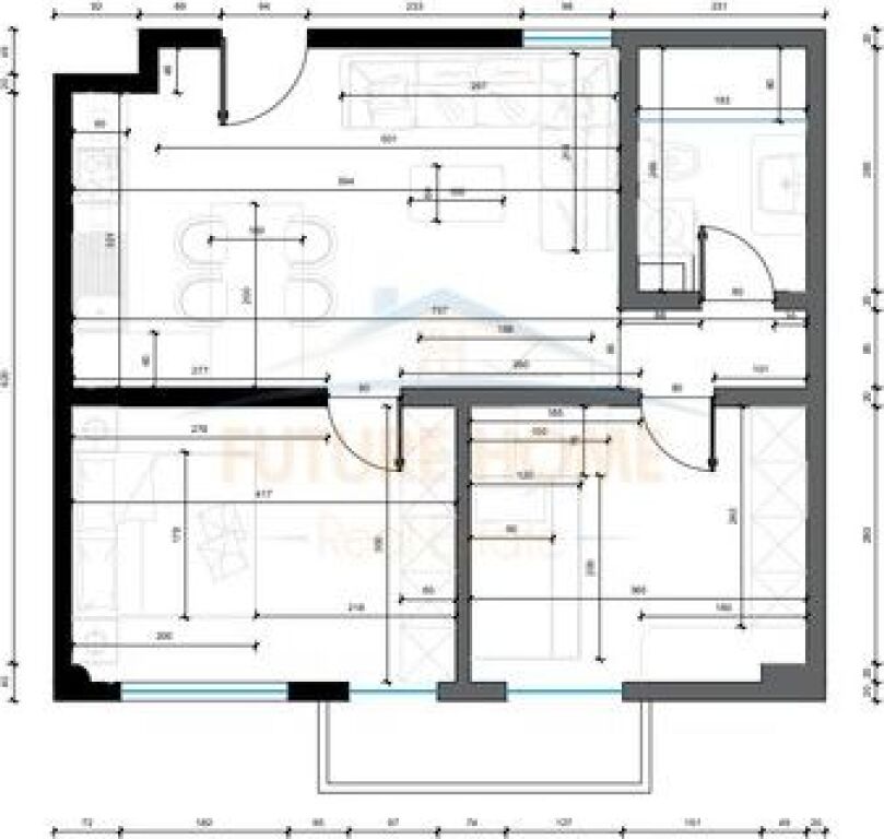 For sale, 2+1 Apartment, Irfan Tomini Street, Tirana