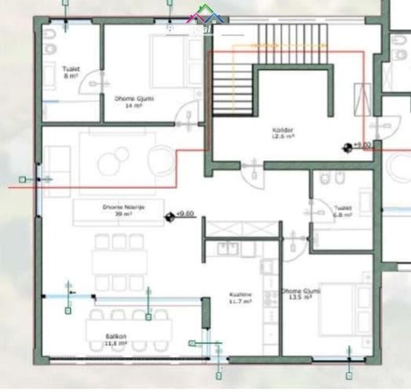 Apartment for sale 2+1 in Farke (ID B120843) Tirana