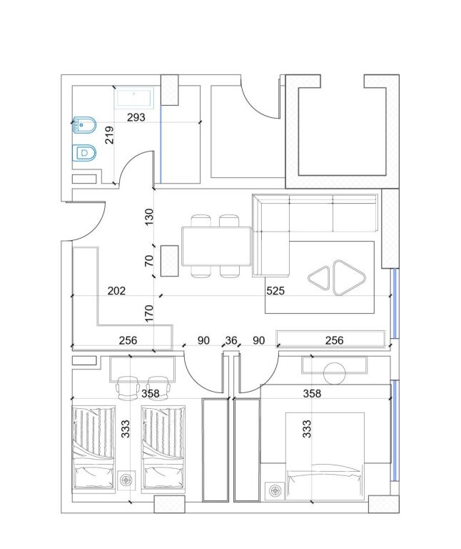 Apartament 2+1 Në Shitje në Paskuqan, Tiranë - 150.000€ !