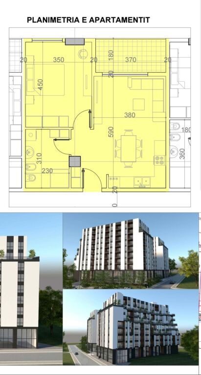 FOR SALE: 1+1 📍Paskuqan (Belfiore Residence) - Orientation: North-East 🌞 - €80,600 - Floor 8 - Area: 70m² || Strategic Location &amp; Quiet Environment 🌳