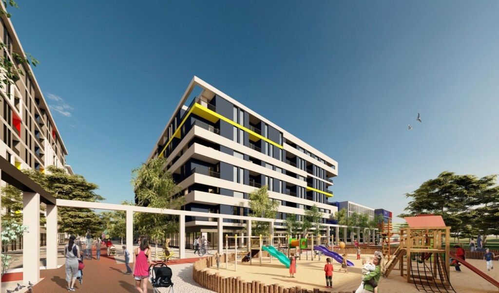 We sell 2+1+2 Apartment with View of the Park, Univers City, QTU
