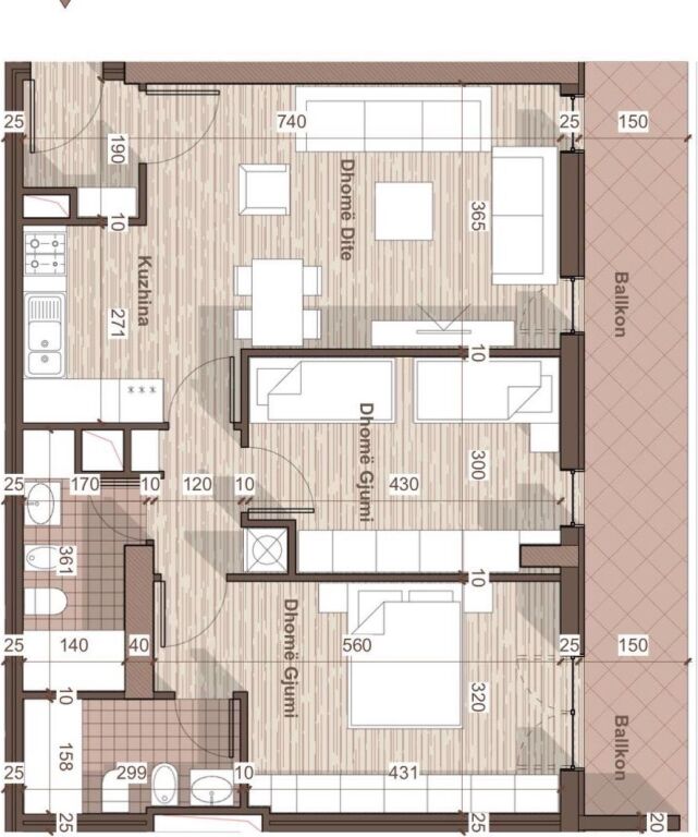 ✨Apartment 2+1+2 +Parking🚗 for sale – Univers City! ✨