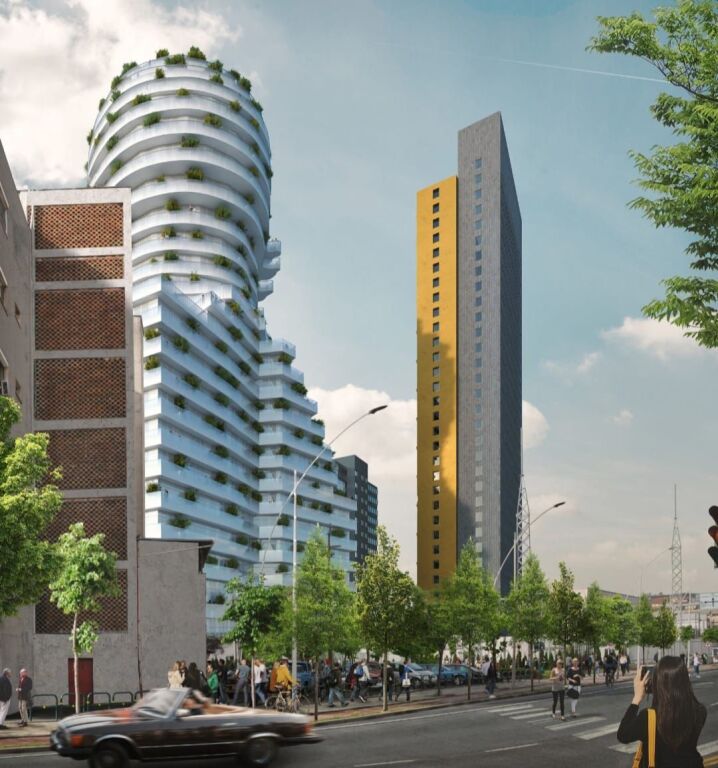 FOR SALE✨️: 1+1+2wc &amp; Giant Balcony 📍Center, Tirana's Rock | €574,000 | €4500/m² 🔥 Construction Year 2026