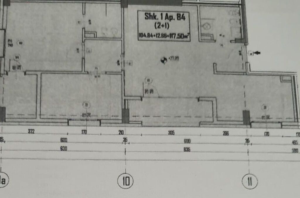 2+1 apartment for sale at Akses Tirana