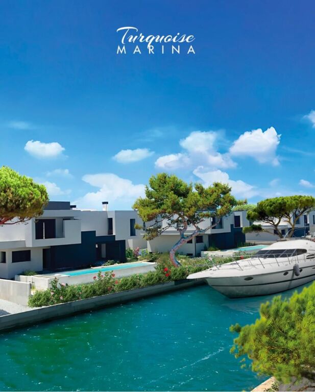 🌊 Luxury Individual Villa T1 for Sale in Turquoise Marina, Hamallaj – Exclusive Coastal Investment