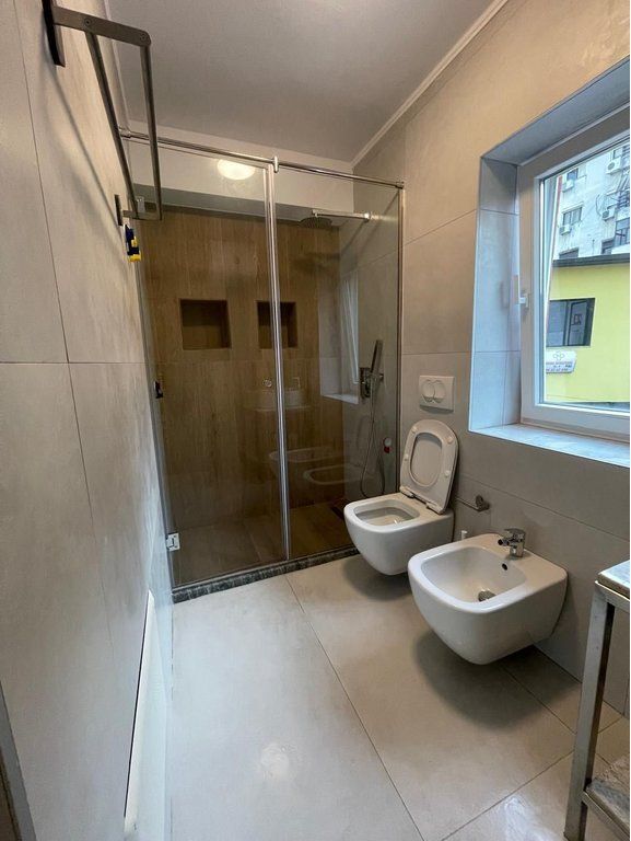 We have for rent, Business Premises, on "Asim Vokshi" street opposite the "Harry T. Fultz" Institute
