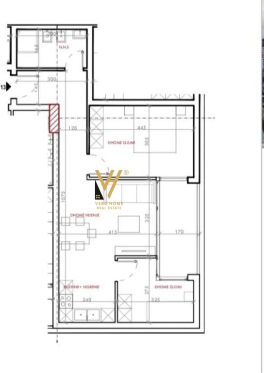 FOR SALE APARTMENT 2+1+BLK AT ASTIR 2 RESIDENCE 105,000 EURO
