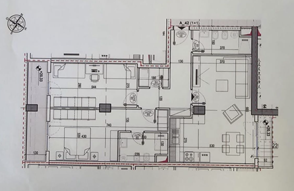 IN VENDITA APPARTAMENTO 2+1 – Nuovo Boulevard (Orbital 5)
