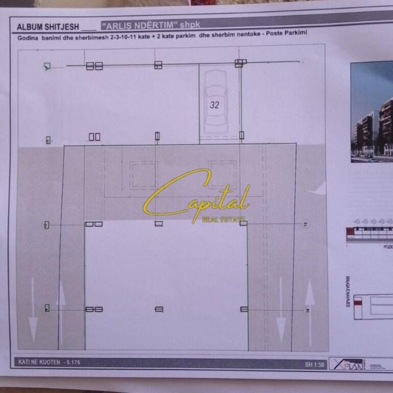 PARKING SPACE FOR SALE 17 M2 SQUARE COMPLEX 21 43,000 EURO