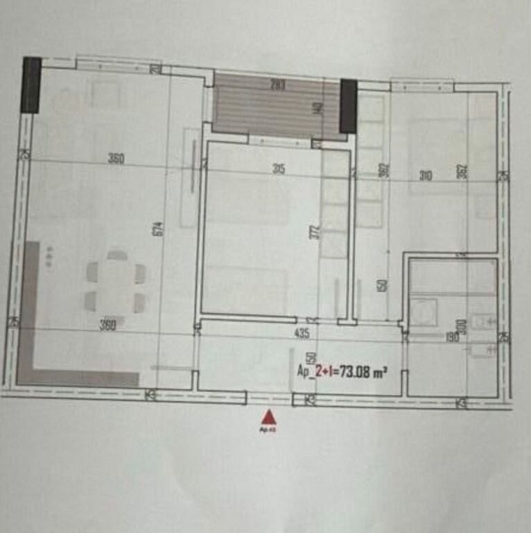 Apartment 2+1 for Sale Pakuqan