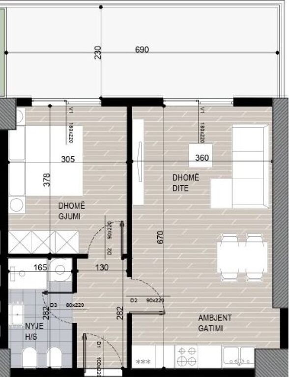 🏢Apartment 1+1 for sale at Rezidenca Mivita near Aviation Field🔥