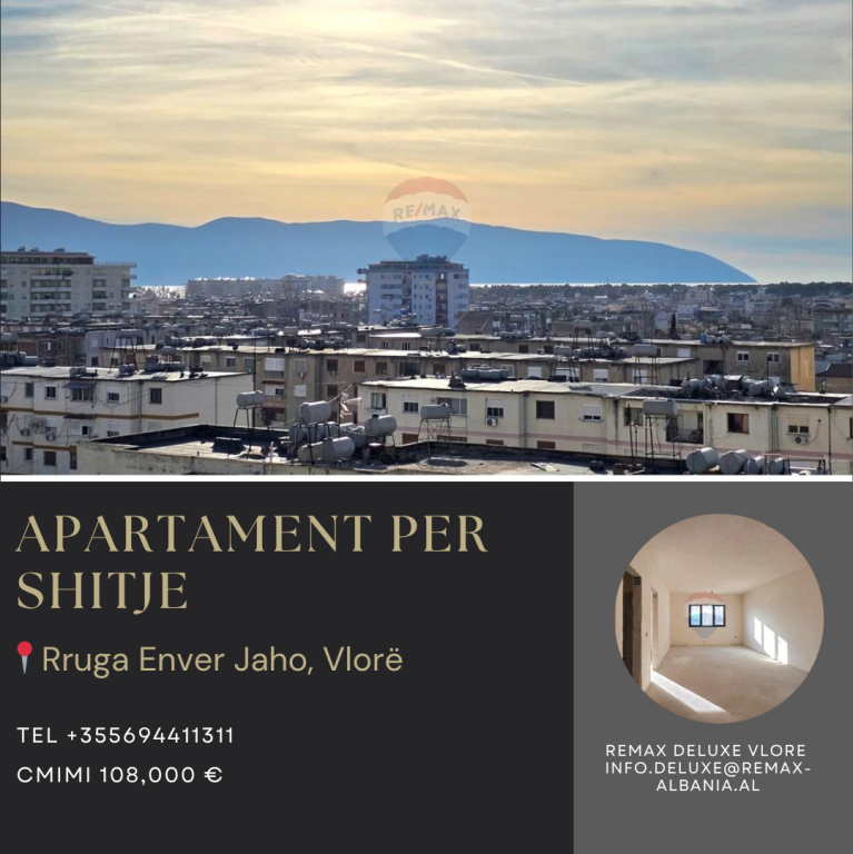 🏡 Apartment 1+1 for sale – Transballkanike, Vlorë