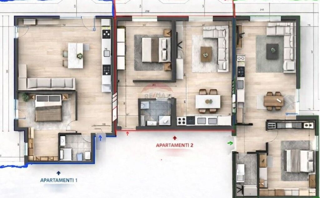 3 Apartments for Sale in Brryli ID: 530491011-214