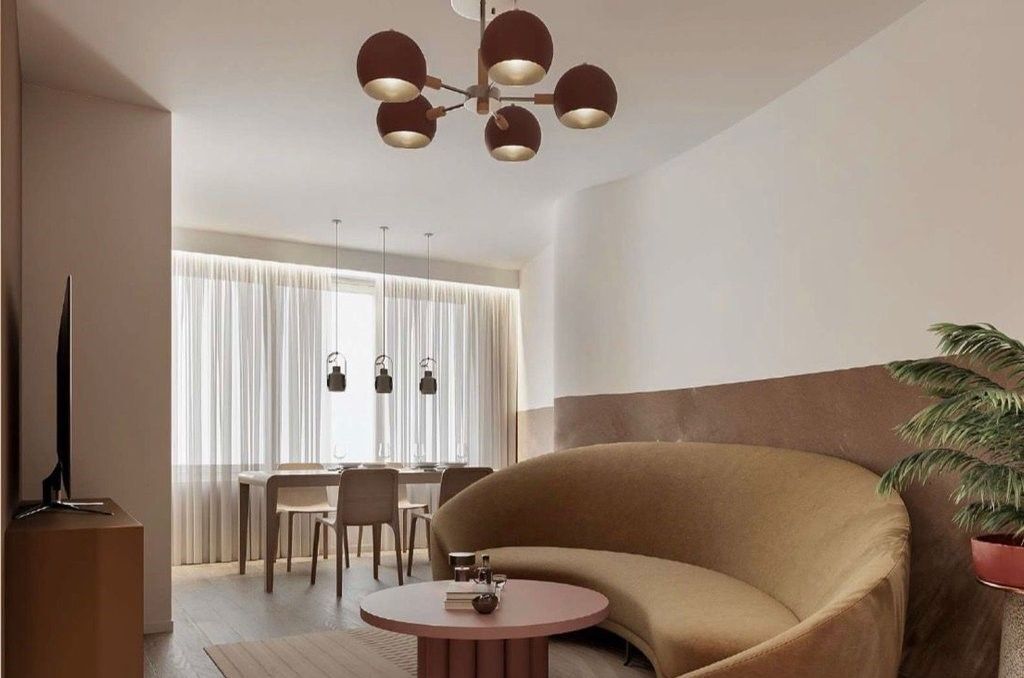 Appartamento Moderno 1+1 in Affitto Vicino a Via Elbasan, vicino alla Scuola di Balletto