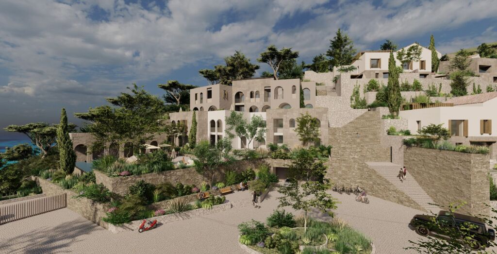 🏡 Appartamento 1+1 in vendita – Folie Village, Jalë, Vlorë🏊‍♀️
