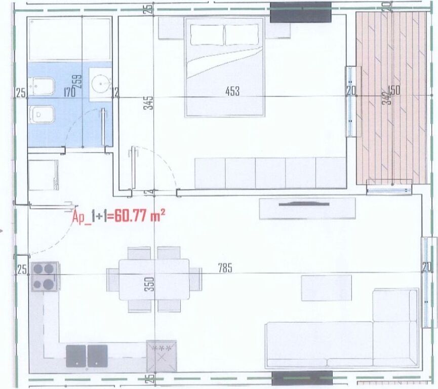 APARTMENT 1+1 ILYRIAN RESIDENCE,PASKUQAN