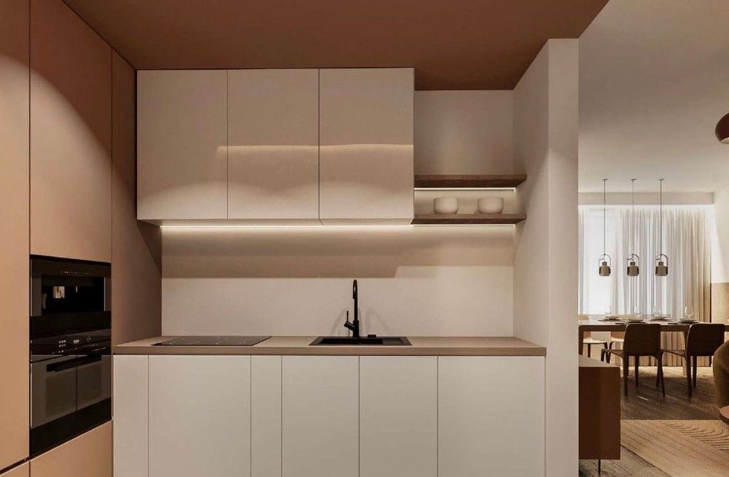 Appartamento Moderno 1+1 in Affitto Vicino a Via Elbasan, vicino alla Scuola di Balletto