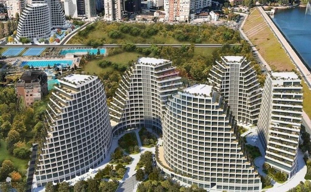 SHESIM APARTAMENT 2+1+2 dhe Post Parkimi LAKE VIEW ID: 530491002-211