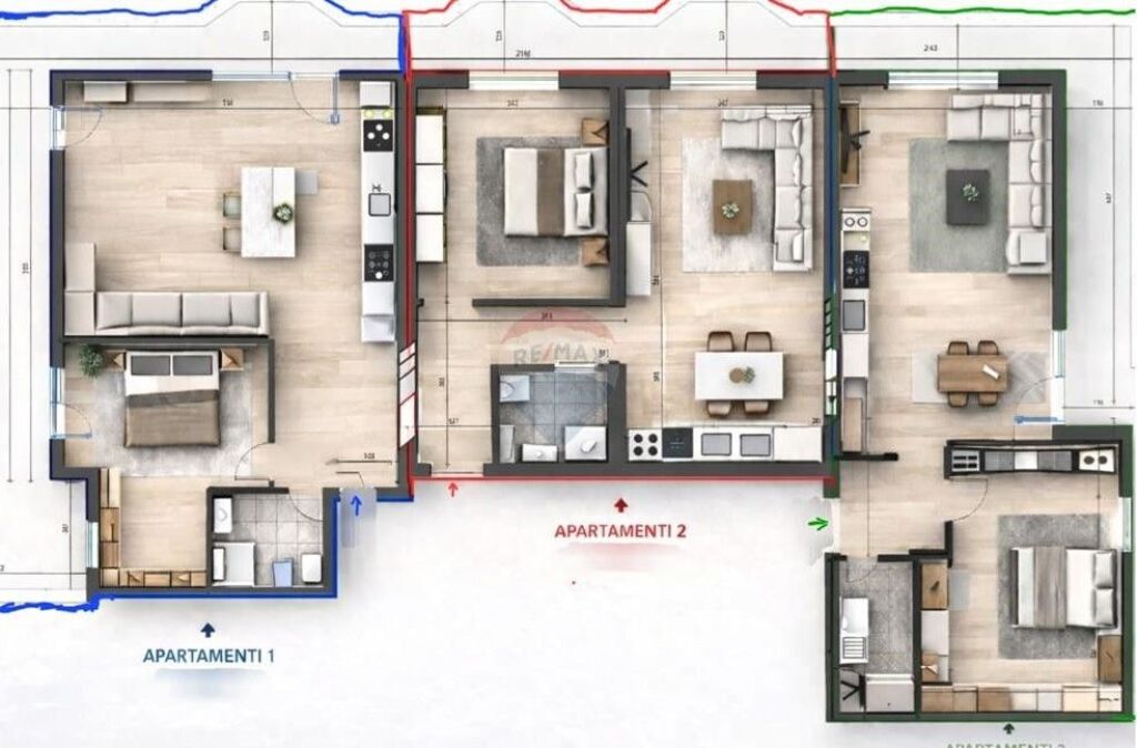 3 Apartments for Sale in Brryli ID: 530491011-214