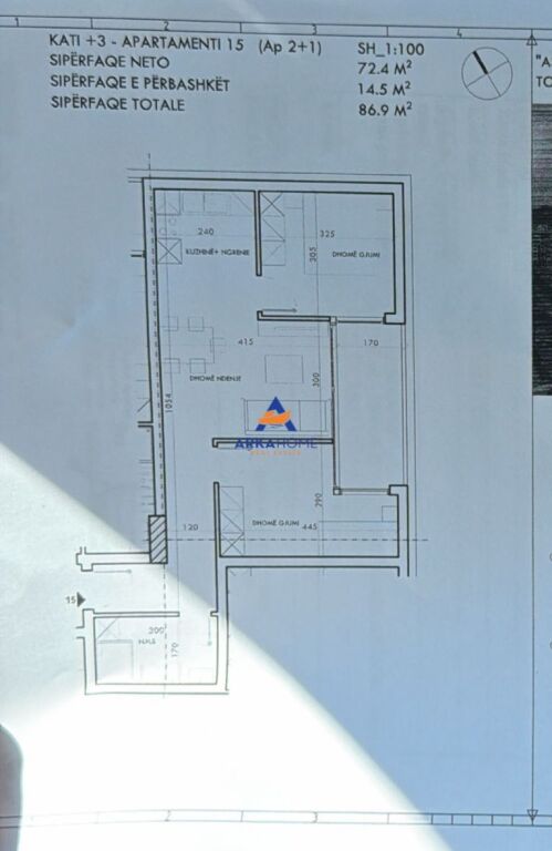 VENDESI APPARTAMENTO 2+1 "RESIDENZA 2 ASTIR" 104.280 EURO