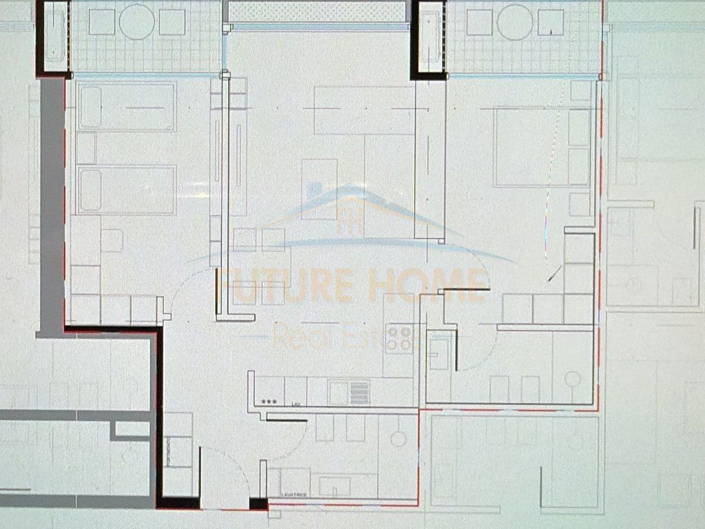 In vendita, Appartamento 2+1+2, Lion Residence II, Tirana.​