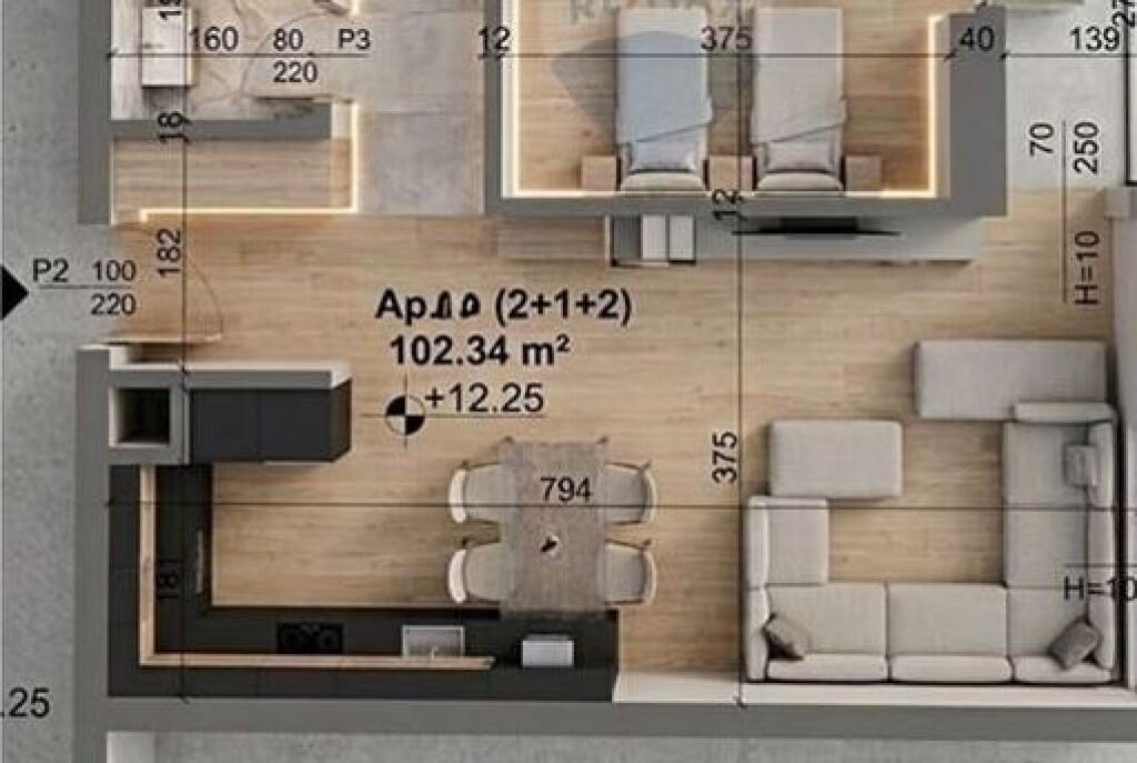 MEI's GARDEN, SHESIM APARTAMENT 2+1+2 ID: 530591004-26