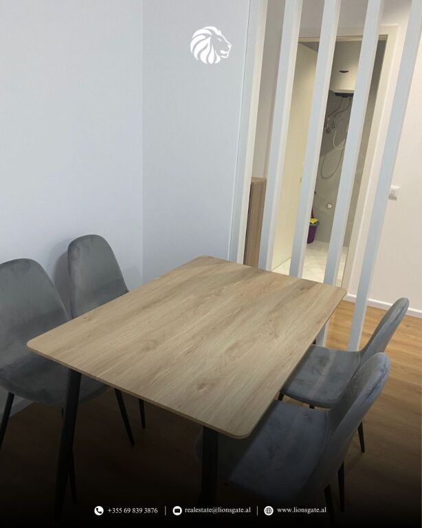 APARTAMENT 1+1 ME QIRA – REZIDENCA KAIMI, ALI DEMI, TIRANË 🏢