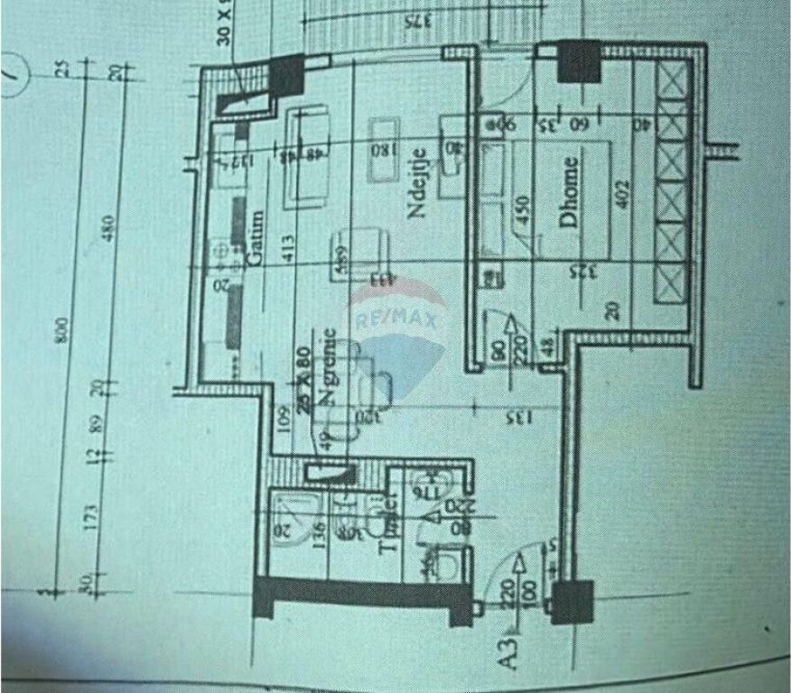 APARTAMENT 1+1 NE SHITJE KOMPLEKSI USLUGA