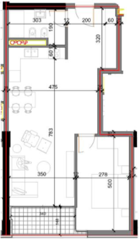 VENDESI APPARTAMENTO 1+1 – Forest Residence, Shkozë