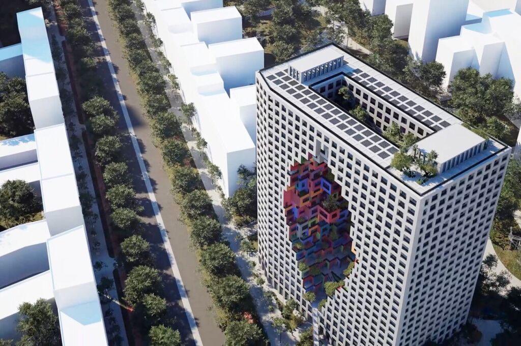🌇Appartamento 1+1 in Vendita a Tirana Boulevard☄️