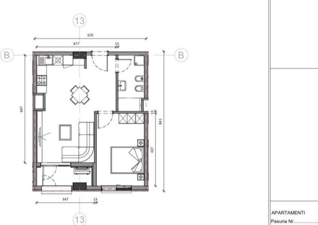 🏡 Shitet Apartament 1+1 Rezidenca Kaimi, Ali Demi ✨JEPET ME KREDI