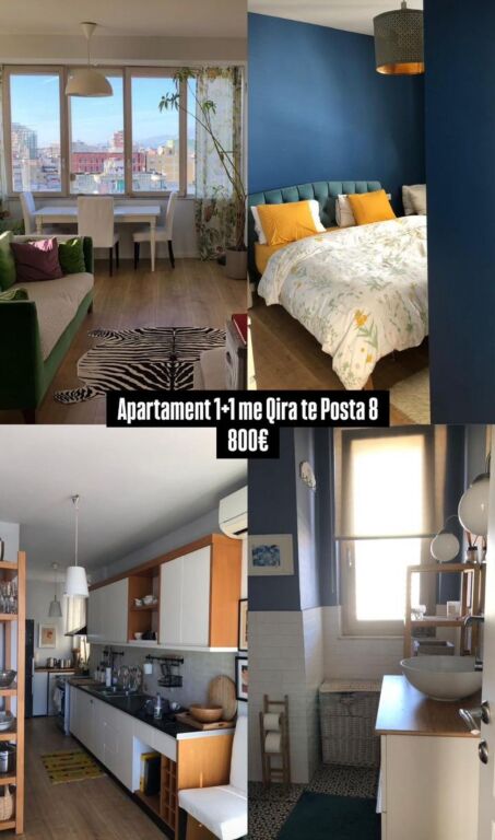 Apartament me qera Sheshi willson Tirane