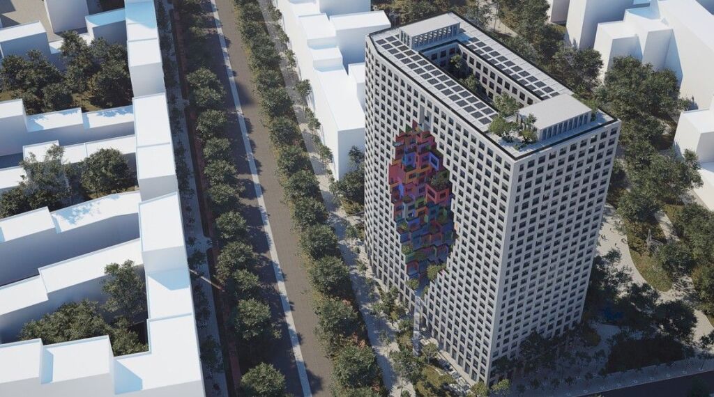 🏢Appartamento 1+1 in vendita a Tirana Boulevard con posizione al Nuovo Boulevard🔥