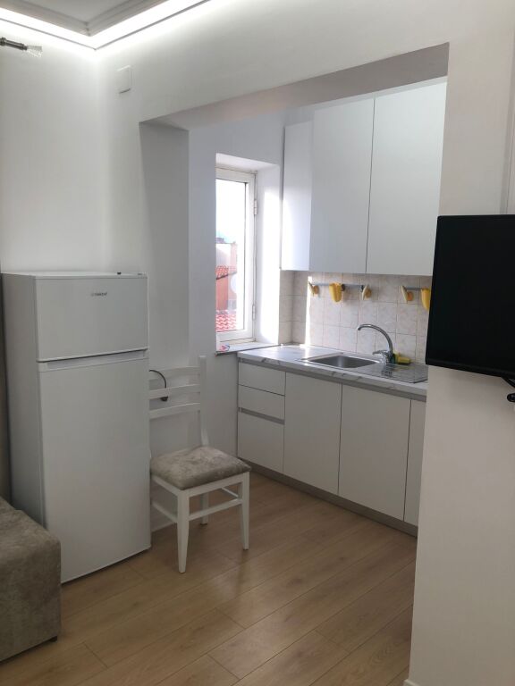 I rent a 1+1 apartment next to the Dispensary, near the former Train Station